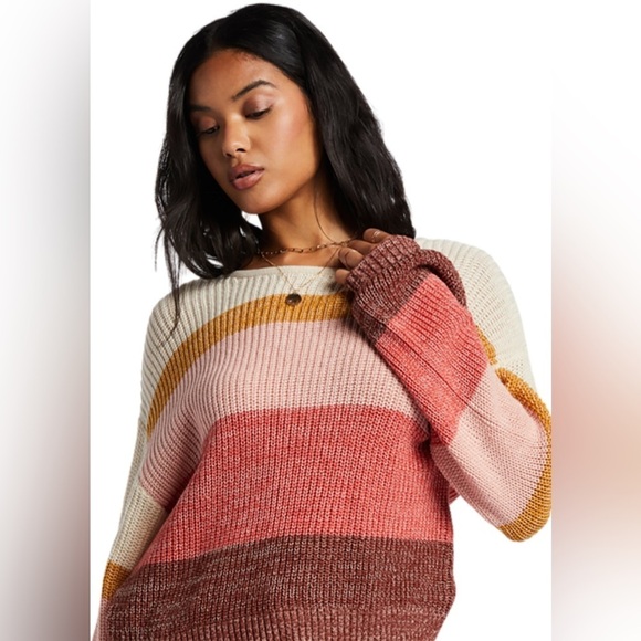 ✨ Host Pick ✨ Billabong Changing Tides Striped Sweater - Picture 2 of 9